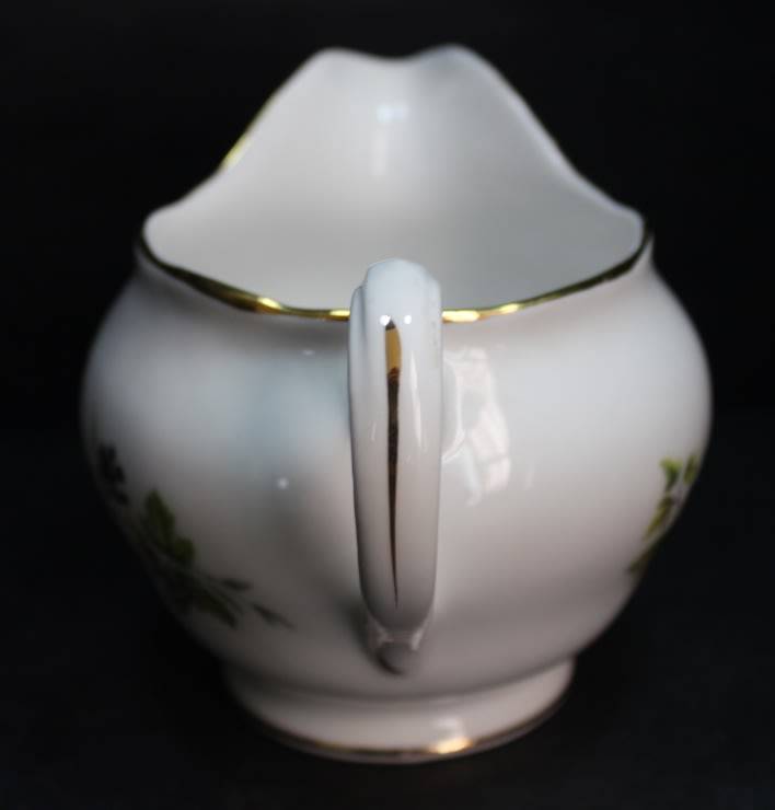 Ridgway Potteries Royal Vale Bone China Milk Jug and Sugar Basin