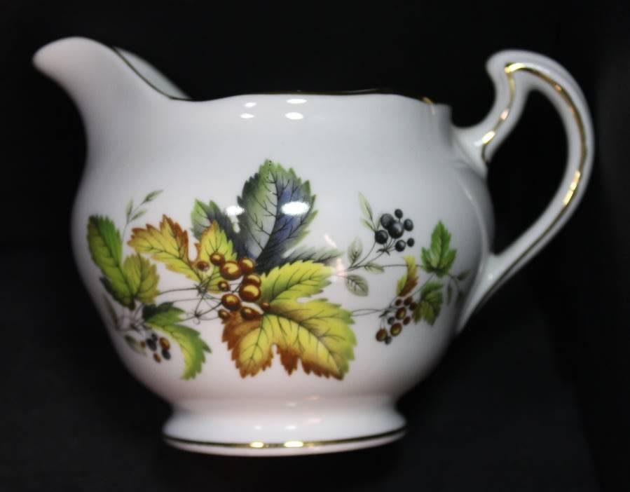 Ridgway Potteries Royal Vale Bone China Milk Jug and Sugar Basin