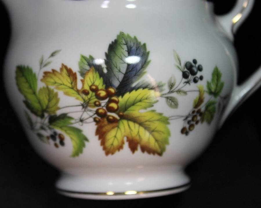 Ridgway Potteries Royal Vale Bone China Milk Jug and Sugar Basin