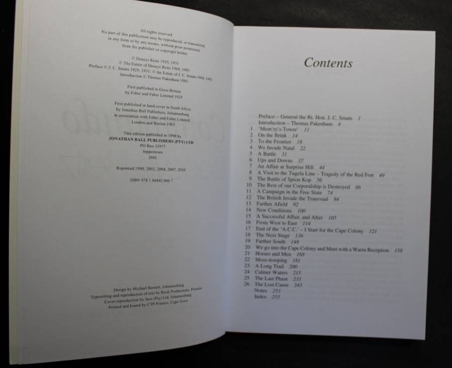 Commando by Deneys Reitz, Softcover Book