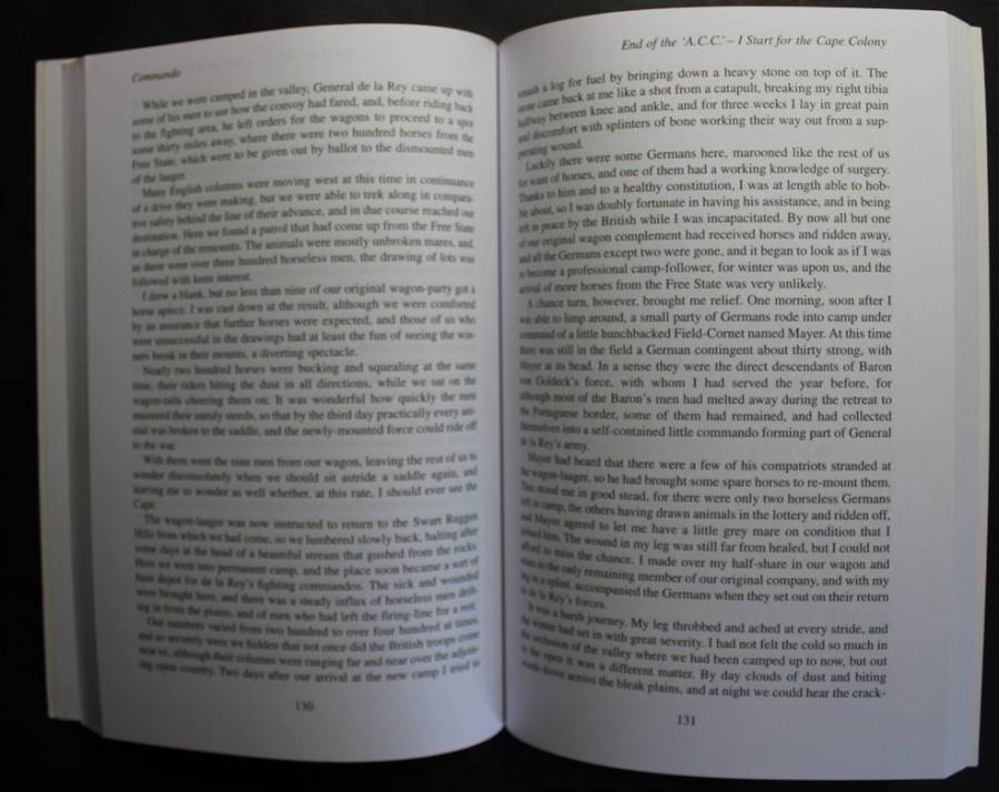 Commando by Deneys Reitz, Softcover Book