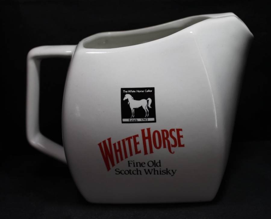 White Horse Scotch Whisky Water Jug