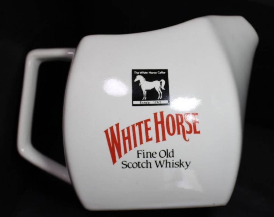 White Horse Scotch Whisky Water Jug