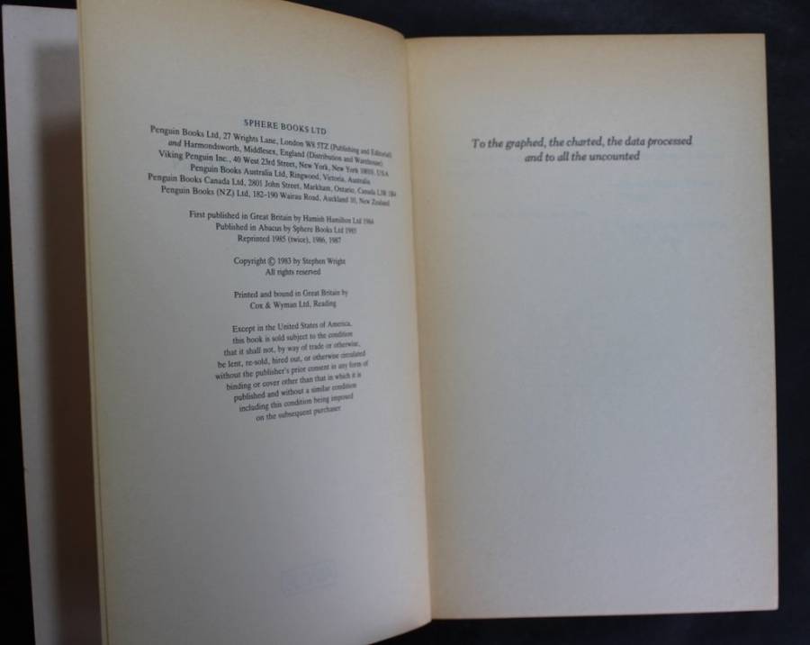 Meditations in Green by Stephen Wright, Softcover Book