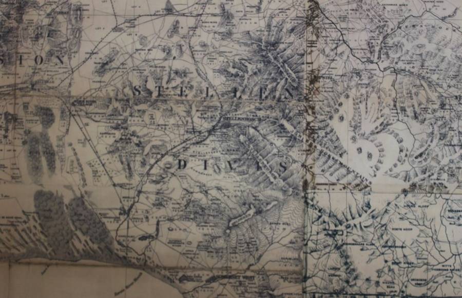 South Western Districts, Cape and Malmesbury, Reproduction Printed  Wall Map
