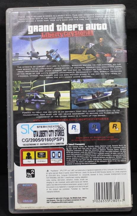 PSP Grand Theft Auto "Liberty City Stories" Edition by Rock Star Games