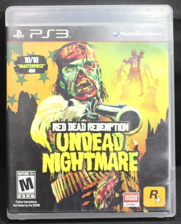 PS3 Red Dead Redemption "Undead Nightmare" by Rockstar Games
