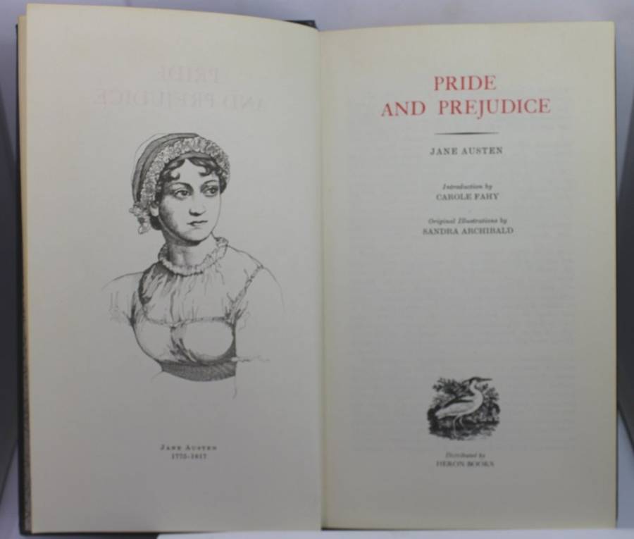Pride and Prejudice by Jane Austen Hardcover Book