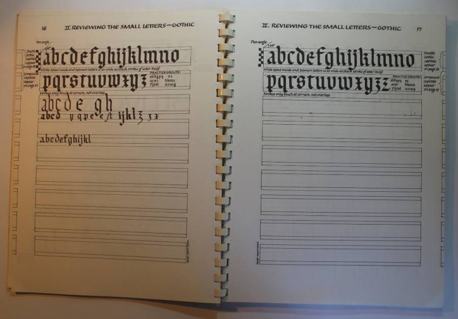 Set of 3 Calligraphy Books Dianne Minaar and Margaret Sheperd Softcover Books