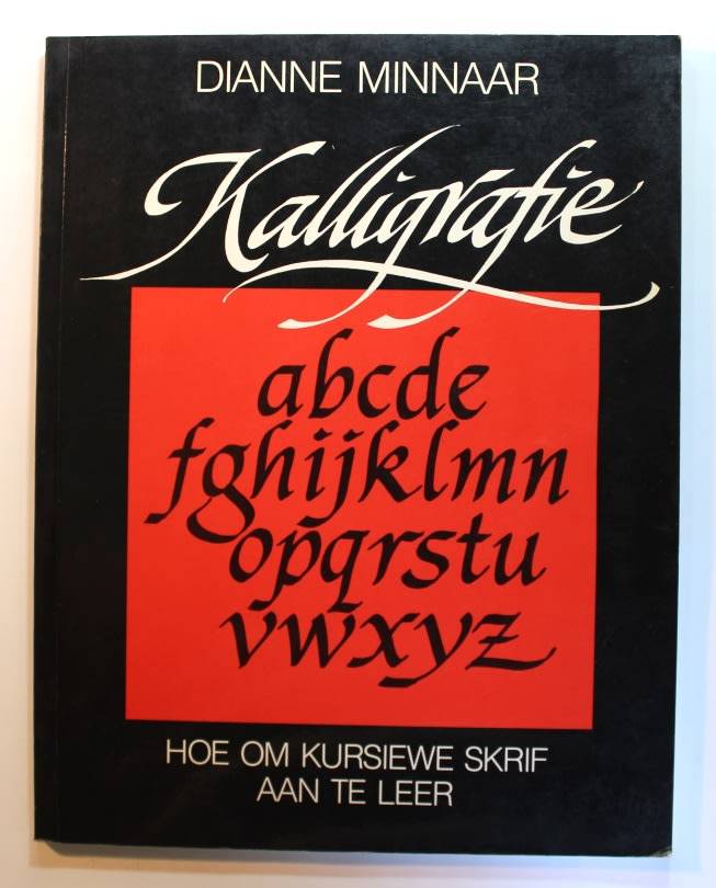 Set of 3 Calligraphy Books Dianne Minaar and Margaret Sheperd Softcover Books