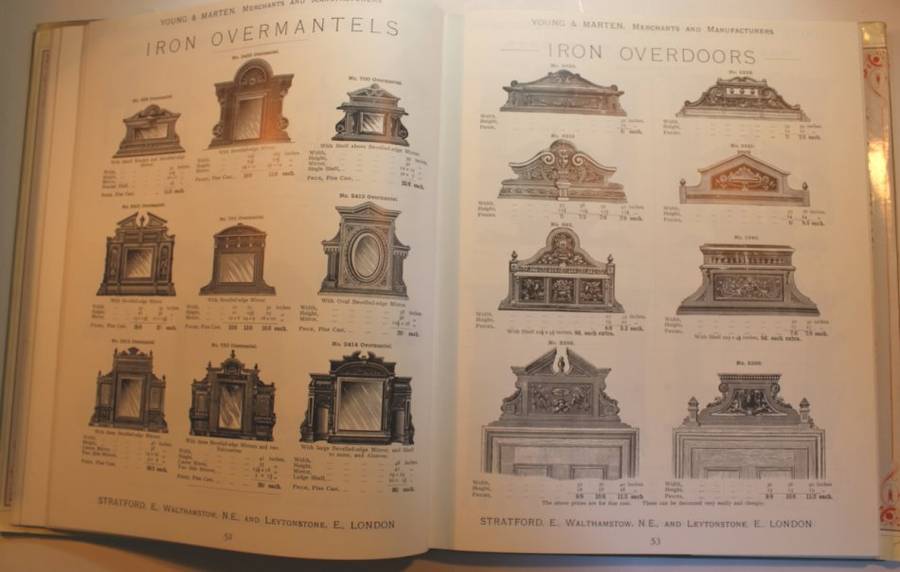 The Victorian House Catalogue Young and Marten Victorian Society Hardcover Book