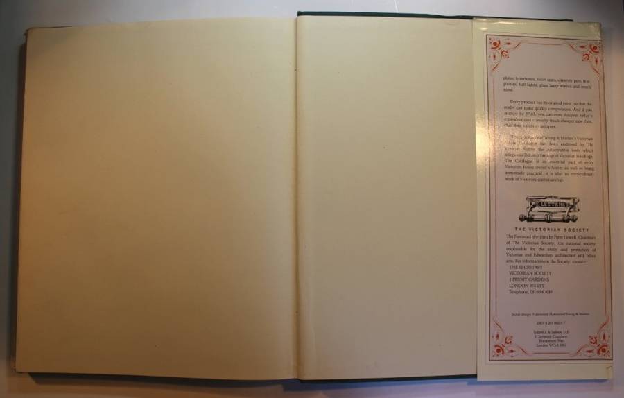 The Victorian House Catalogue Young and Marten Victorian Society Hardcover Book