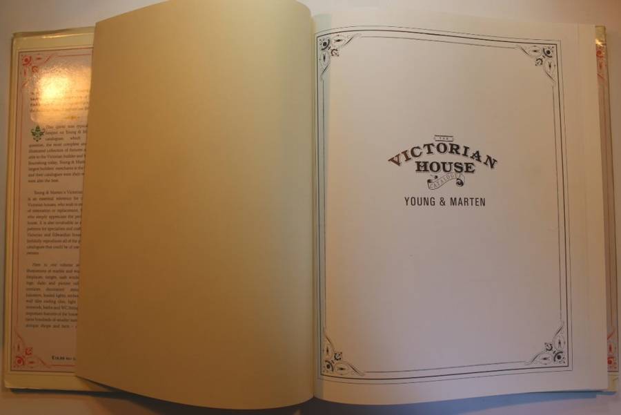 The Victorian House Catalogue Young and Marten Victorian Society Hardcover Book