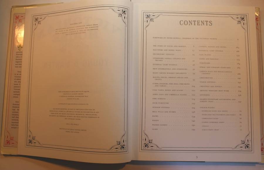 The Victorian House Catalogue Young and Marten Victorian Society Hardcover Book