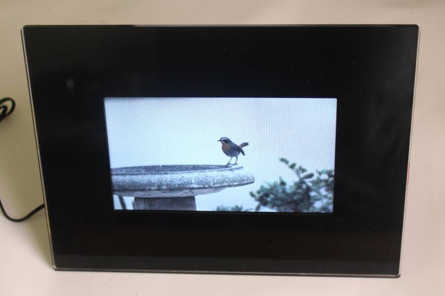 AWA 7 Inch Digital Photo Frame Black