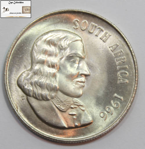 South Africa 1 Rand 1966 Coin EF40