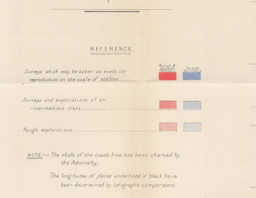 Vintage Surveys and Exploration Map of Africa 1909 1 x Map Digital Download