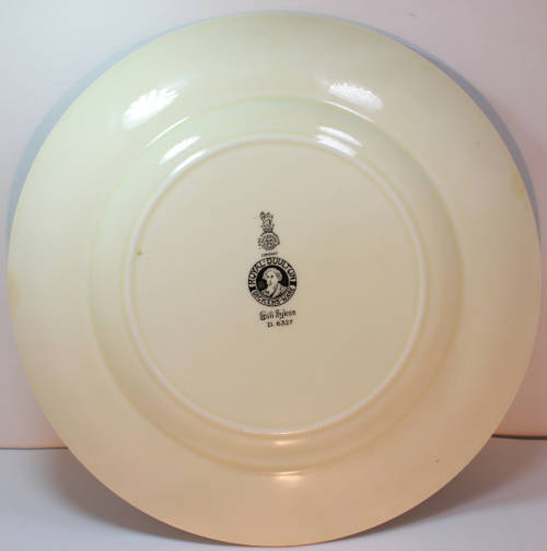 Vintage Royal Doulton Dickens Ware Bill Sykes D6327 by Noke Plate