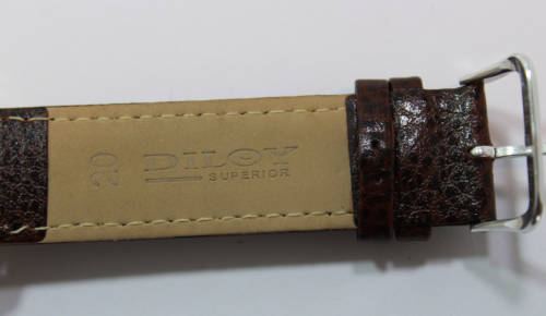 Rotary 21 Jewels Automatic Men`s Gold Plated Wristwatch New Leather Strap