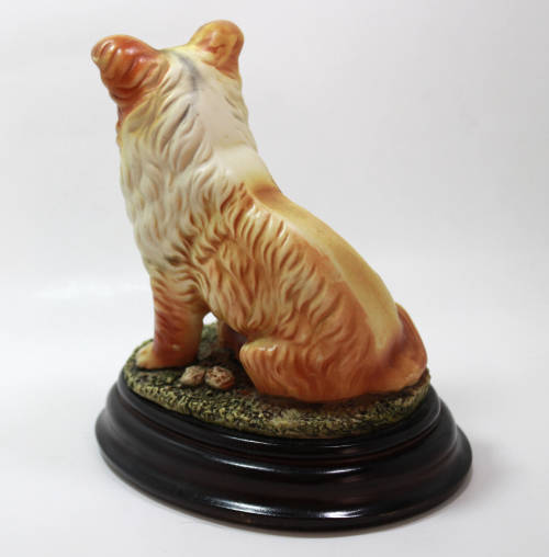 Border Collie Mounted on Solid Base Ornament by Border Fine Arts