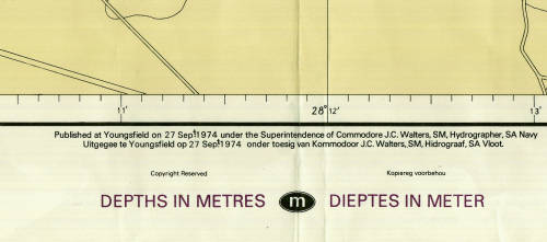 Vaal Dam Yachting Chart 1974 SAN 2051 Poster Map Digital Download