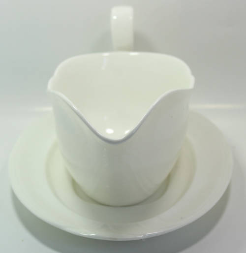 Royal Albert `Profile` Bone China Gravy Boat and Underplate