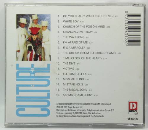 The Best Of Culture Club CD