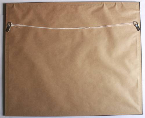 Framed Reproduction Print of map L`Afrique Dresee By Robert de Vaugondy 1756