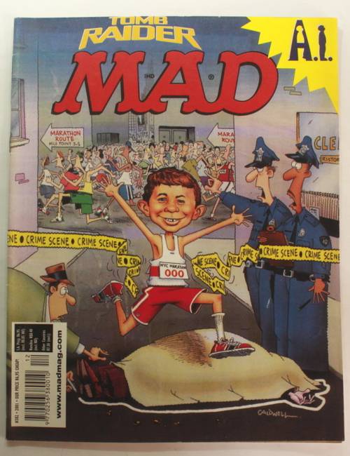Vintage Mad Magazine # 382 - December 2001 Magazine