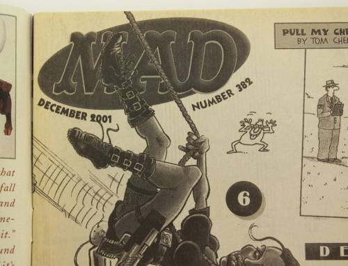 Vintage Mad Magazine # 382 - December 2001 Magazine
