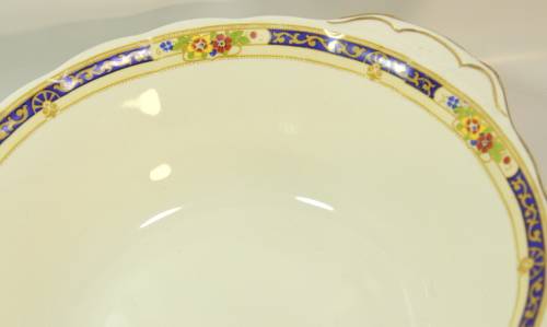 Vintage Grindley Cream Petal Serving Bowl