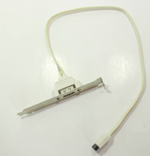 SATA Motherboard Expansion Cable 40cm for External SATA on ATX Bracket
