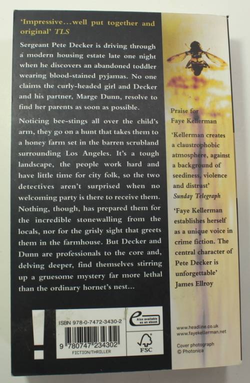 Milk and Honey by Faye Kellerman Softcover Book