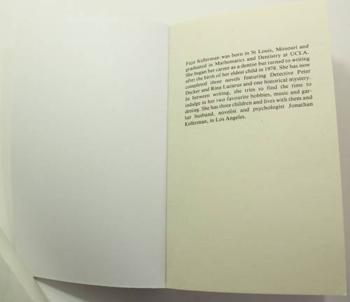 Milk and Honey by Faye Kellerman Softcover Book