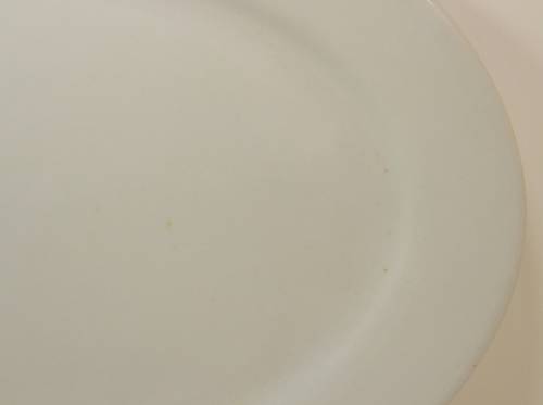 Classic Styled Wiesenthal Porzellan White Glaze Oval Canape Plate