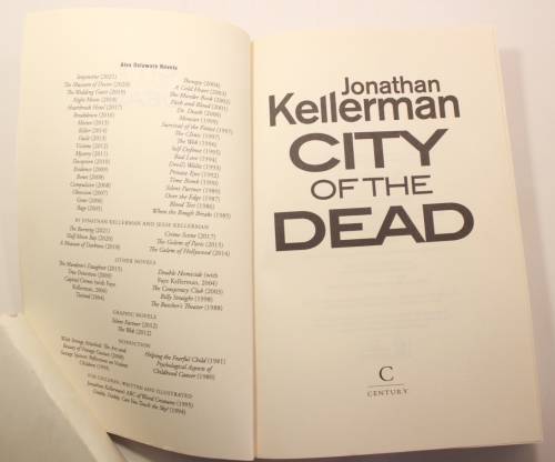 City Of The Dead By Jonathan Kellerman Softcover Book
