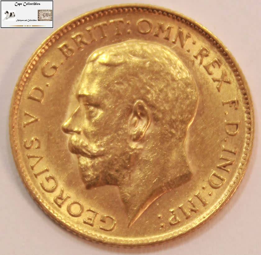 United Kingdom 1/2 Sovereign George V 1911 Gold .9167 Coin Circulated