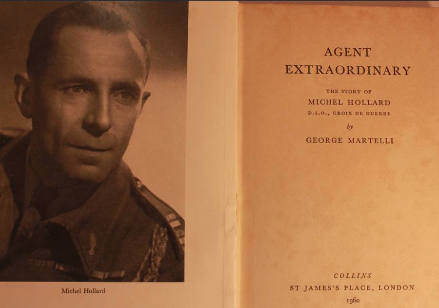 Agent Extraordinary The Story of Michael Hollard by George Martelli Hardcover Book