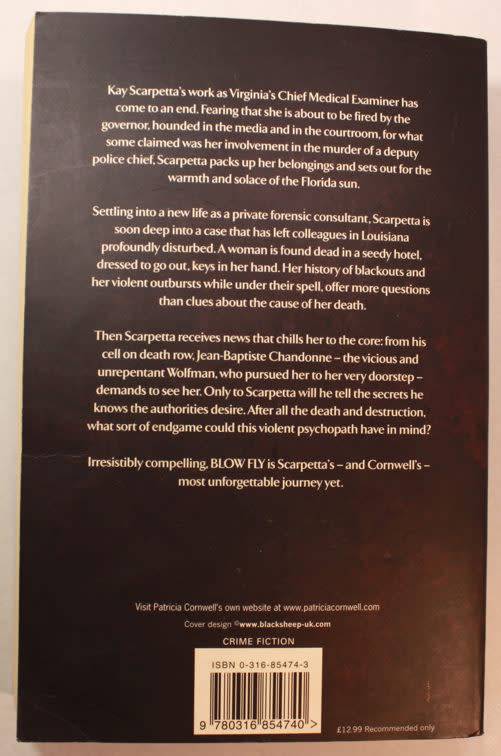Blow Fly by Patricia Cornwell Softcover Book