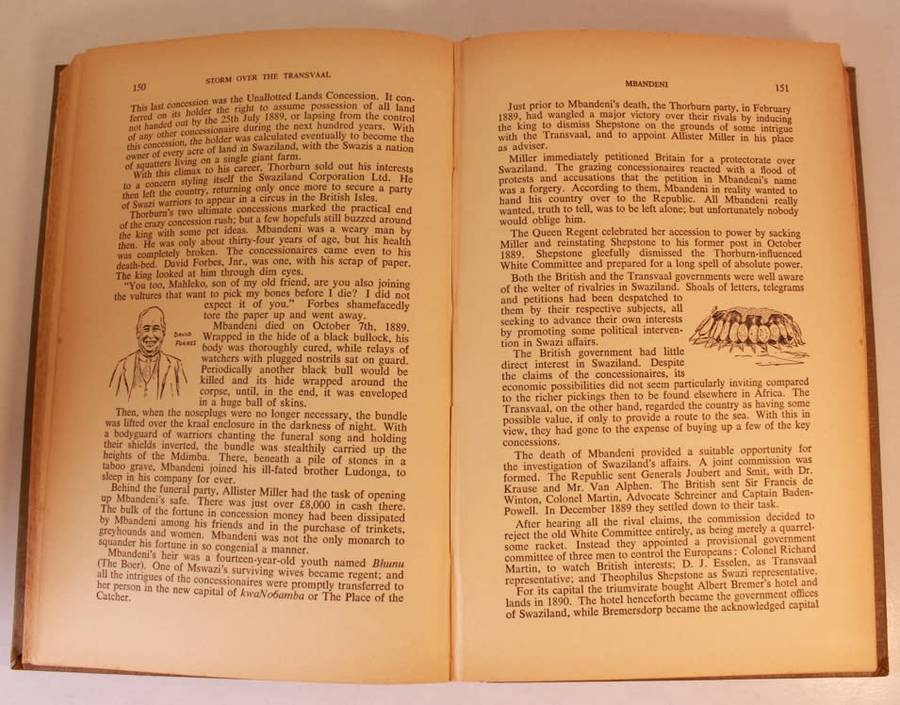 Storm Over The Transvaal by T V Bulpin, First Edition Hardcover Book