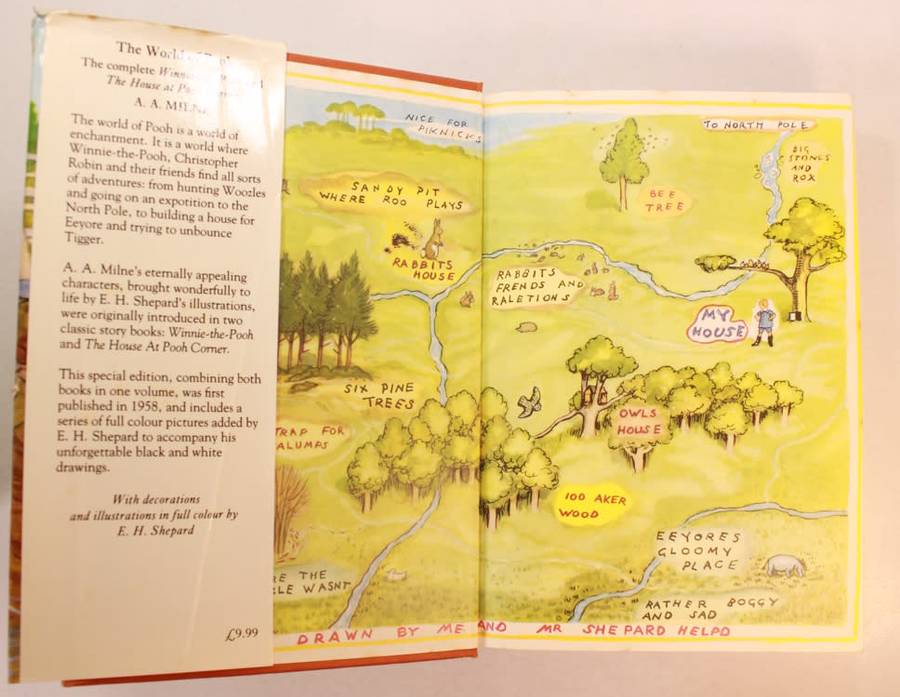 The World Of Pooh (Winnie The Pooh & The House At Pooh Corner) by A. A. Milne Hardcover Book