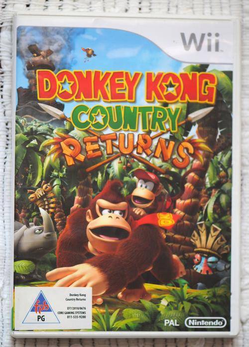 Donkey Kong Country Returns Wii game