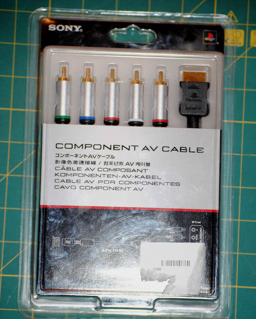 Component AV Cable for PS2 & PS3