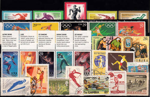 THEMATIC OLYMPICS\SPORT MIXED LOT