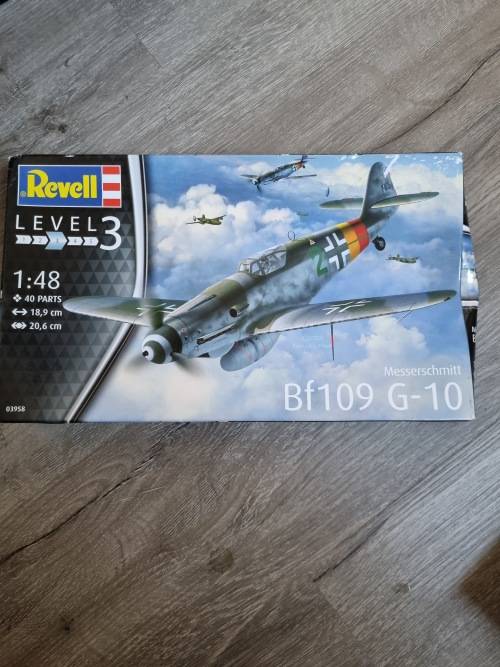 Revell 03958 Messerschmitt Bf109 G-10 Model Kit