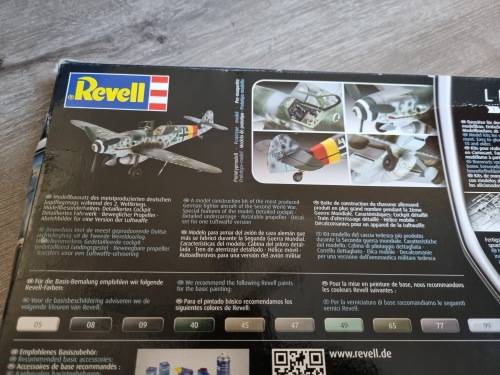 Revell 03958 Messerschmitt Bf109 G-10 Model Kit