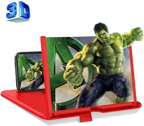 Mobile Phone Screen Magnifier - 3D Cell Phone Screen Magnifier - Portable Mobile Video Amplifier