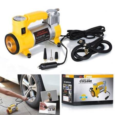 Air Compressor AC and Pro 12V 150PSI Cyclone Air Compressor