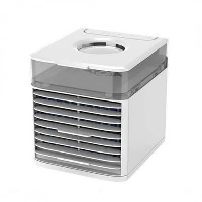 Andowl Portable Mini Air Cooler and Humidifier - white