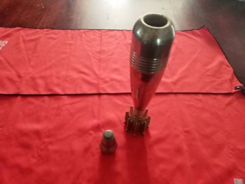 Rhodesian OP Hurricane "Chimurenga war ornament" brassed and defused non functional mortar shell